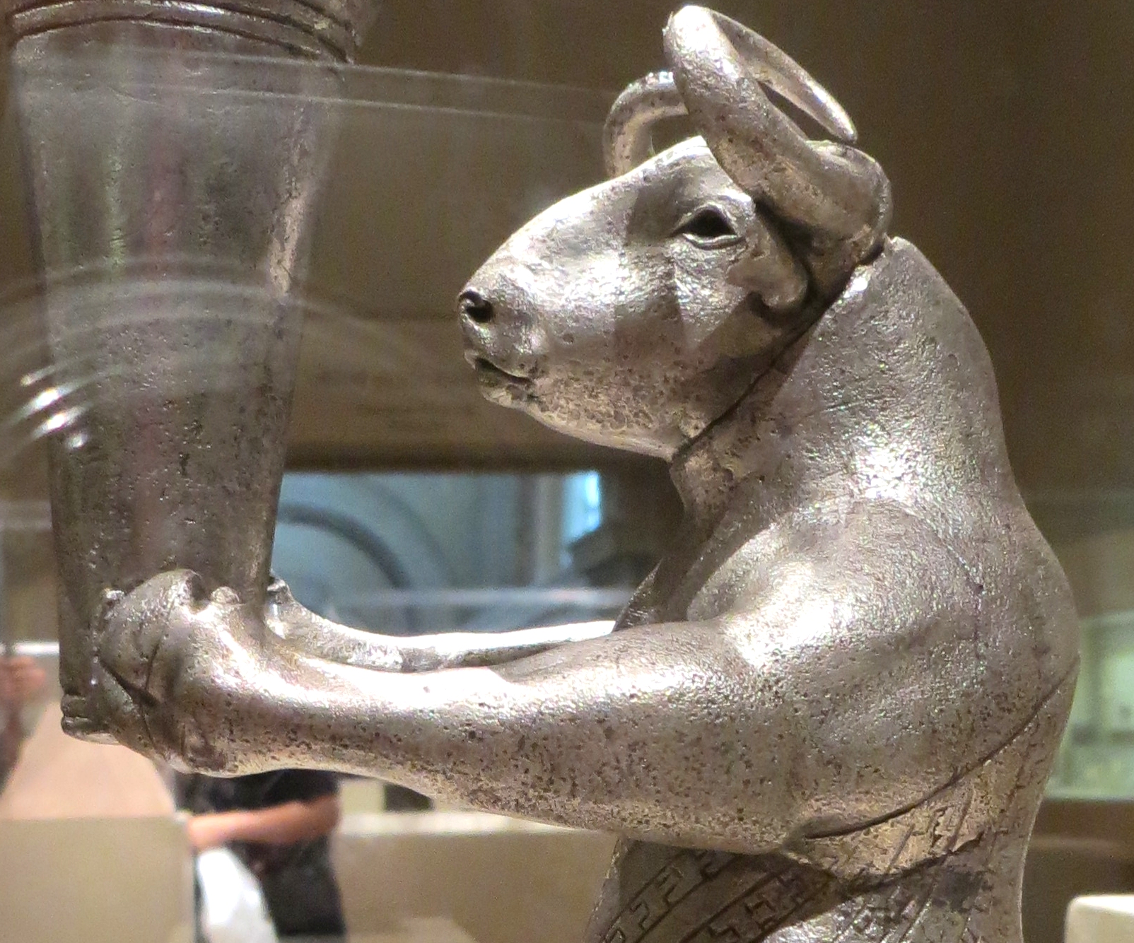 Silver bull Proto-Elamite; Susa, Iran; Around 3100 BC-2850 
BC