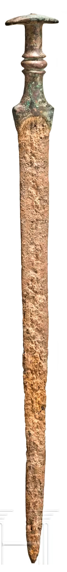 Bi-metal sword