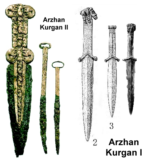 Arzhan Khurgan akinakai