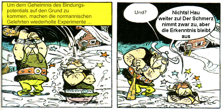 Fr�he Versuche zum Bindungspotential