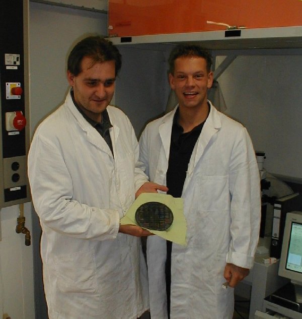 Our first wafer !!