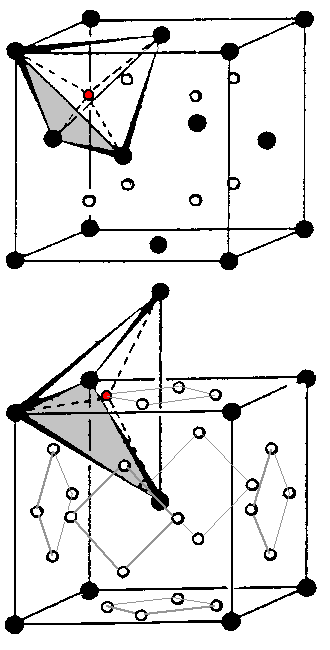 Tetraederl�cken imGitter