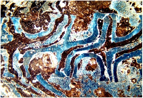 Pattern wleding structure on Viking swords