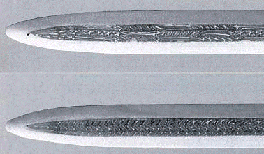 Nachbau Merowinger Schweissdamastschwert