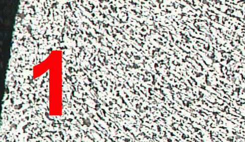 click to enlarge size Structure of cast steel 1