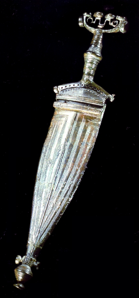 Celtic dagger from the Roemerhuegel