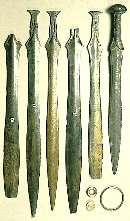 Bronze swords (G�ndelheim type) from Edinburgh