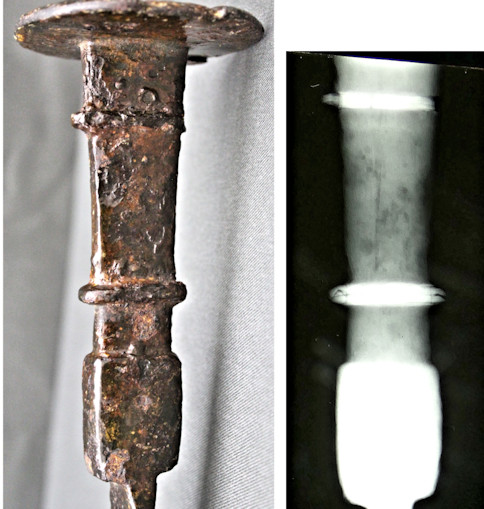 Luristan sword X-ray