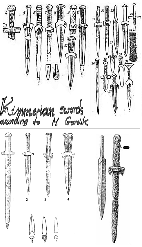 Cimmerian weapons