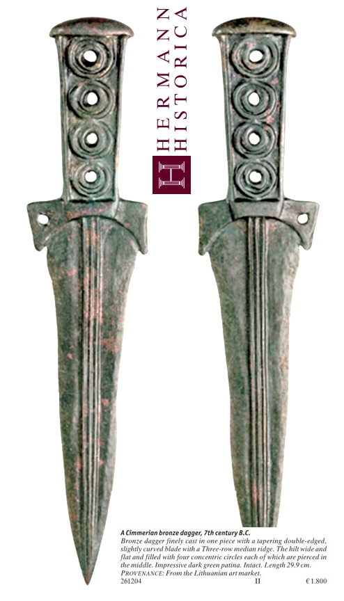 Cimmerian dagger / akinaka